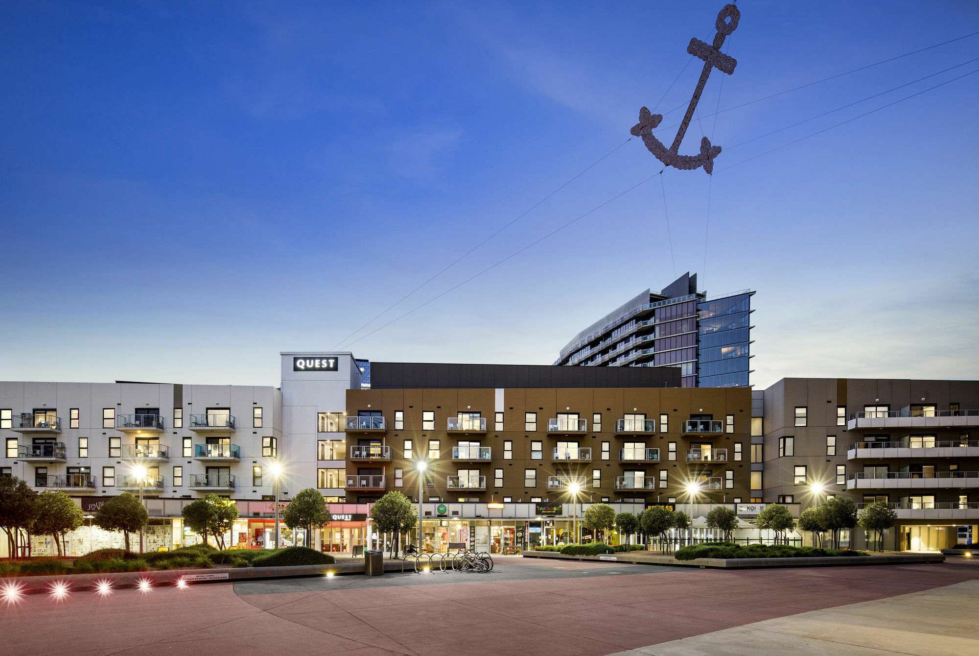 Aparthotel Quest Docklands Melbourne Zewnętrze zdjęcie